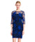 Sleeve Sequin Gown