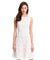 Lace Side Pleated